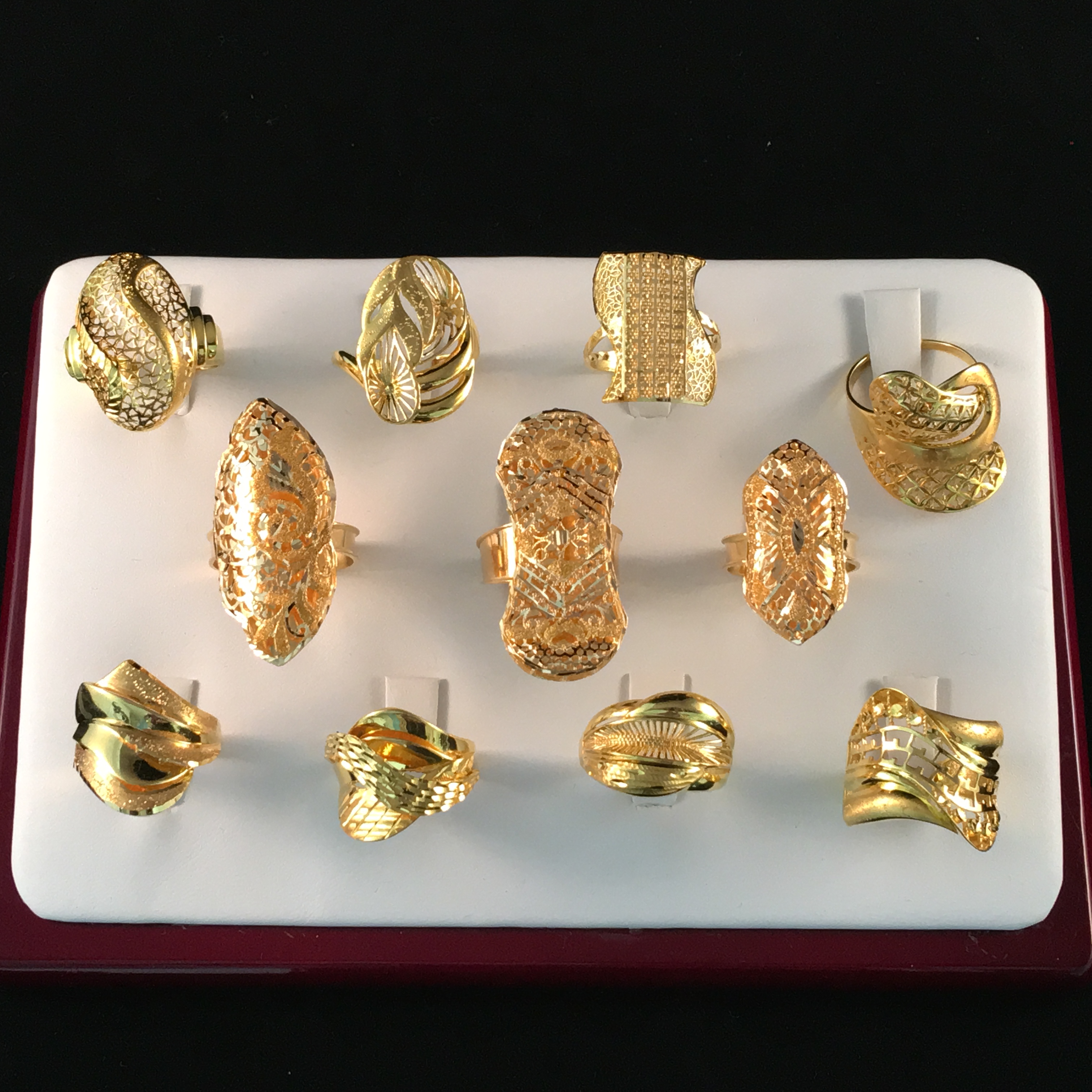 21K Gold Ring - Elite Jewelers